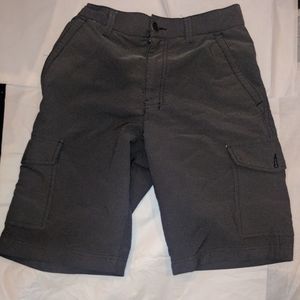 Youth boys grey casual shorts